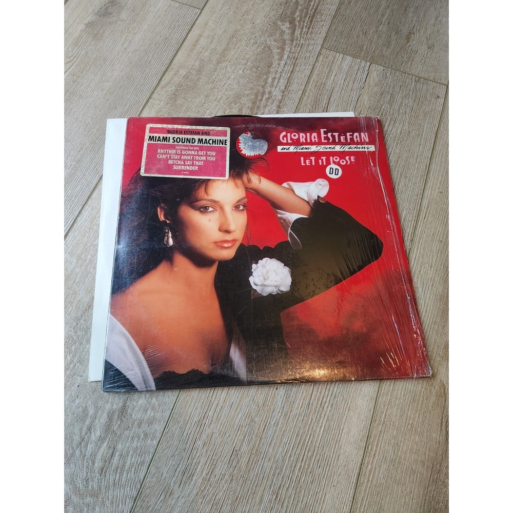 Gloria Estefan and The M.S.M Epic Records E-40769  Exc LP (1987) In Plastic Wrap